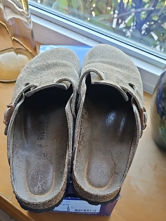 Birkenstock Boston Taupe Size 9 - Picture 4 of 5